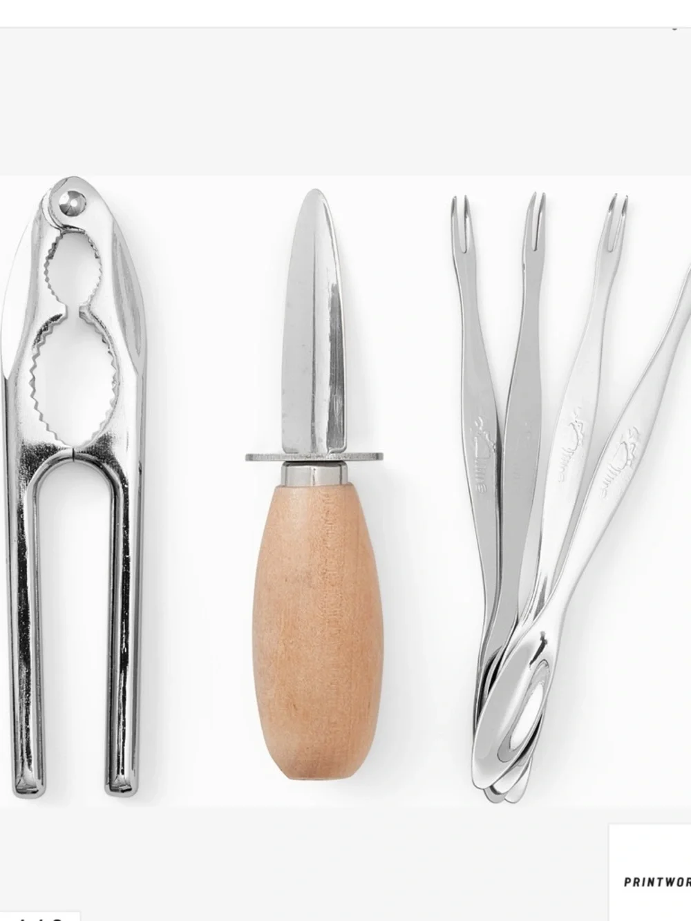 The Essentials Seafood accessories in a gift box 6 el. NEW $91.05
